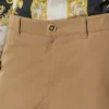 Pantalon cargo en gabardine