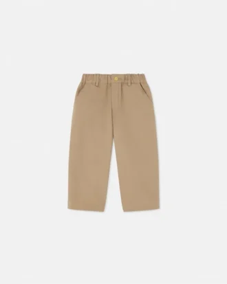 Pantalon cargo en gabardine de coton pour enfant