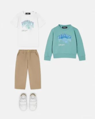 Pantalon cargo en gabardine de coton pour enfant