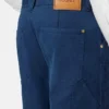 Pantalon de charpentier en toile surteinte Pantalon de charpentier en toile surteinte