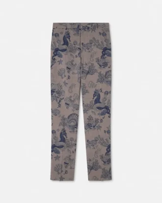 Pantalon de cérémonie en laine Coral Theatre