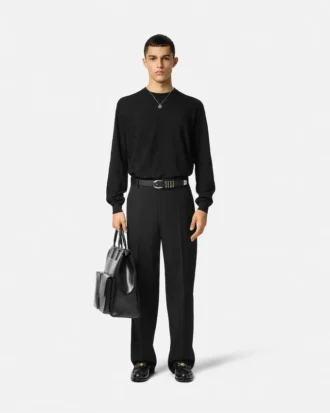 Pantalon de cérémonie en twill de laine