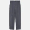 Pantalon de jogging en laine à micro-carreaux