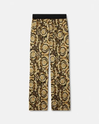 Pantalon de survêtement en jacquard Barocco