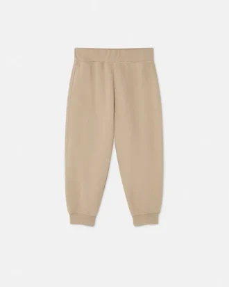 Pantalon de survêtement en jersey de coton brodé pour enfant