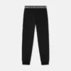Pantalon de survêtement en jersey de coton brodé pour enfant