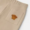 Pantalon de survêtement en jersey de coton brodé pour enfant
