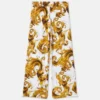 Pantalon de survêtement en jersey de coton imprimé Pantalon de survêtement en jersey de coton imprimé