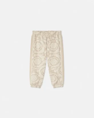 Pantalon de survêtement en jersey de coton jacquard pour enfant