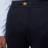 Pantalon de survêtement en maille cachemire et coton
