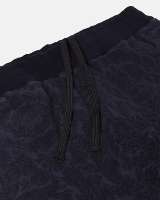 Pantalon de survêtement en tissu éponge jacquard Barocco