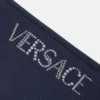 Pantalon de survêtement évasé pour enfant avec logo Versace pailleté Pantalon de survêtement évasé pour enfant avec logo Versace pailleté