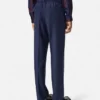 Pantalon droit en laine