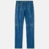 Pantalon en cuir vieilli Pantalon en cuir vieilli