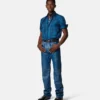 Pantalon en cuir vieilli Pantalon en cuir vieilli