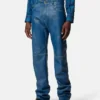 Pantalon en cuir vieilli Pantalon en cuir vieilli