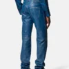 Pantalon en cuir vieilli Pantalon en cuir vieilli