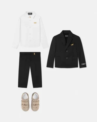 Pantalon en laine mélangée pour enfants