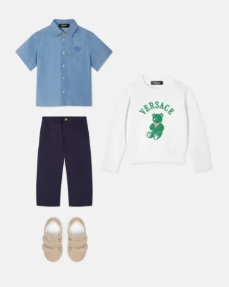 Pantalon en popeline de coton pour enfant