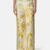 Pantalon en soie Barocco Silk