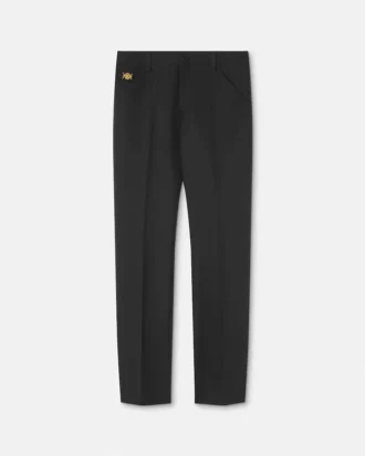 Pantalon formel en laine cavalry