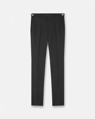 Pantalon formel fuselé en laine Pantalon formel fuselé en laine