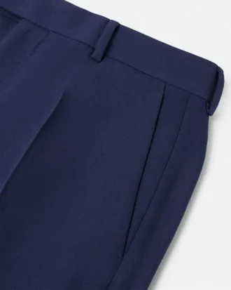 Pantalon formel fuselé en laine