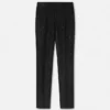 Pantalon habillé en jacquard léopard