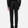 Pantalon habillé en jacquard léopard