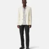 Pantalon habillé en mohair mélangé Pantalon habillé en mohair mélangé