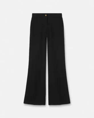 Pantalon large à logo