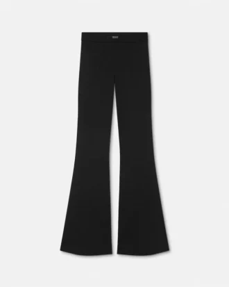 Pantalon large à logo