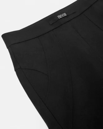 Pantalon large à logo