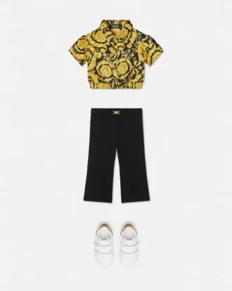 Pantalon évasé Baby Stretch Milano-Stitch