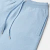 Pantalon évasé en laine mélangée