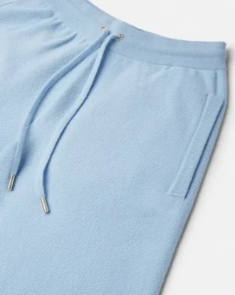 Pantalon évasé en laine mélangée