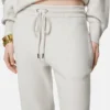 Pantalon évasé en laine mélangée