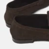 Pantoufles Medusa en daim Pantoufles Medusa en daim