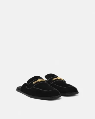Pantoufles Medusa en velours