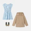 Parka brodée Versace Milano pour enfant Parka brodée Versace Milano pour enfant