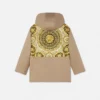 Parka brodée Versace Milano pour enfant