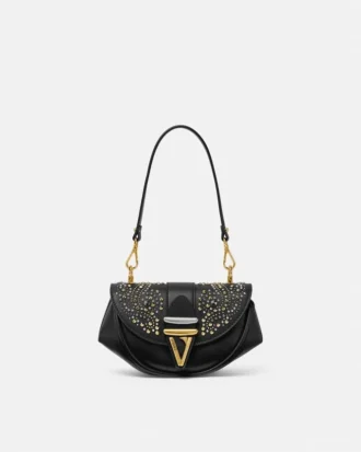 Petit sac à bandoulière Virtus clouté