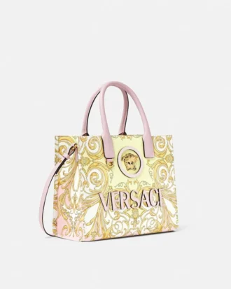 Petit sac cabas en toile imprimé La Medusa