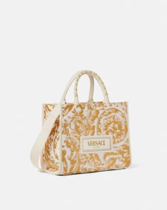 Petit sac fourre-tout Athena en raphia