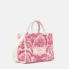 Petit sac fourre-tout Athena en raphia Petit sac fourre-tout Athena en raphia