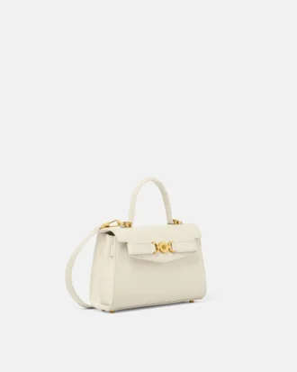 Petit sac à main en cuir Medusa 95 avec poignée supérieure