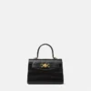Petit sac à main Medusa 95 effet croco avec poignée supérieure Petit sac à main Medusa 95 effet croco avec poignée supérieure
