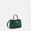 Petit sac à main Medusa 95 effet croco avec poignée supérieure Petit sac à main Medusa 95 effet croco avec poignée supérieure