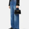Petit sac à main Medusa 95 effet croco avec poignée supérieure Petit sac à main Medusa 95 effet croco avec poignée supérieure