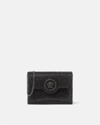 Pochette en satin ornée de La Medusa